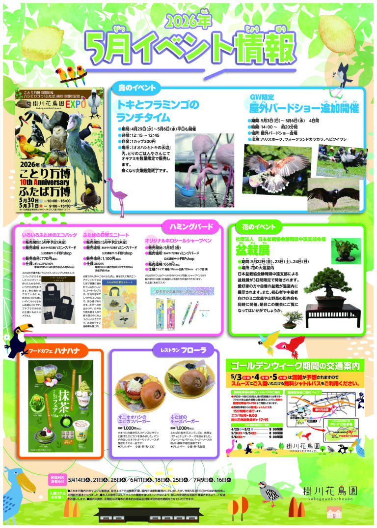 5月イベント情報
